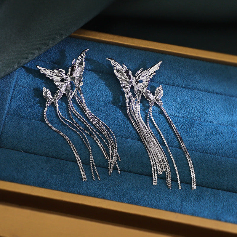 Butterfly earrings