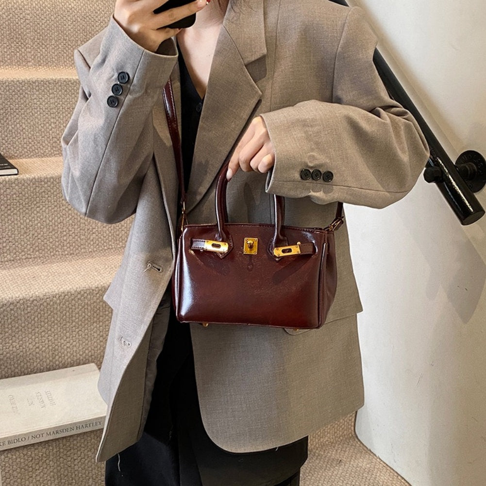 code: 9, Vintage niche luxury kelly bag --Big and small size
